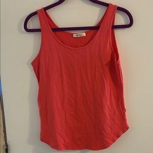 MSI Women's Bright Coral Tank Top